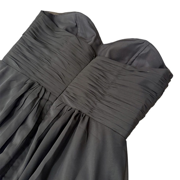 Never Worn Strapless Chiffon Prom/Evening Gown Size 10 - Picture 7 of 10